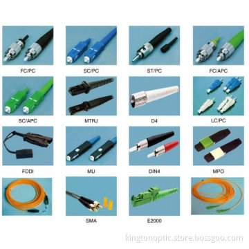 FTTH LC/APC SM simplex LC SC FC ST MTRJ fiber optic patch cord